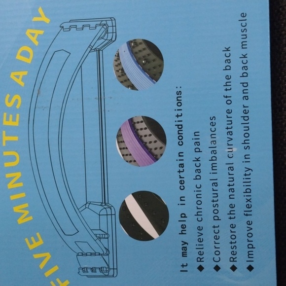 New Back Relax Mate Multi-Level Back Stretcher Massager - Picture 4 of 6